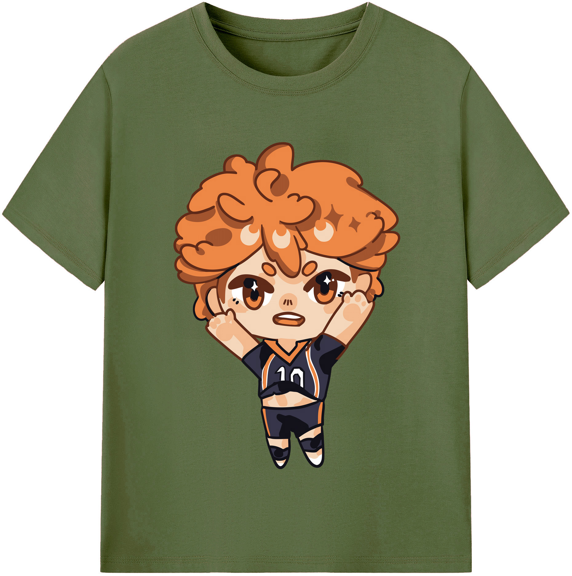 （画像用） ハイキュー!! Haikyu!! 綿100％半袖Tシャツ（フロントプリント）